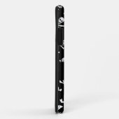 SCHWARZE PIRATBANNER, KREUZTE, SCHWERTER Case-Mate iPhone HÜLLE (Hinten/Rechts)