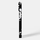 SCHWARZE PIRATBANNER, KREUZTE, SCHWERTER Case-Mate iPhone HÜLLE (Rückseite / Links)