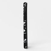 SCHWARZE PIRATBANNER, KREUZTE, SCHWERTER Case-Mate iPhone HÜLLE (Hinten/Links)