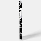 SCHWARZE PIRATBANNER, KREUZTE, SCHWERTER Case-Mate iPhone HÜLLE (Rückseite / Links)