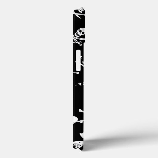 SCHWARZE PIRATBANNER, KREUZTE, SCHWERTER Case-Mate iPhone HÜLLE (Rückseite / Rechts)
