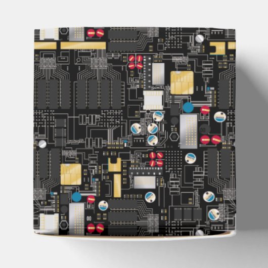 Schwarze Platine Geschenkschachtel (Oben)