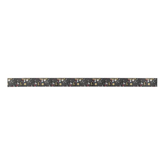 Schwarze Platine Satinband (Vorderseite)