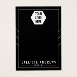 Schwarze Platzierung des Logos Mehrfache Netzwerkk