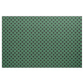 Schwarze Polka-Punkte auf kelgrün Stoff (Yard (91,4 cm))