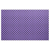 Schwarze Polka-Punkte auf Lavendel Stoff (Yard (91,4 cm))