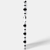 Schwarze Polka-Punkte, Polka-Dot-Muster, Punkte, g Case-Mate iPhone Hülle (Rückseite / Rechts)