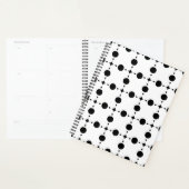 Schwarze Polka-Punkte, Polka-Dot-Muster, Punkte, g Planer (Anzeige)