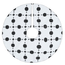 Schwarze Polka-Punkte, Polka-Dot-Muster, Punkte, g