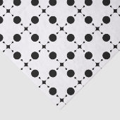 Schwarze Polka-Punkte, Polka-Dot-Muster, Punkte, g Seidenpapier (Ausschnitt)