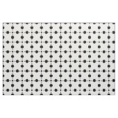 Schwarze Polka-Punkte, Polka-Dot-Muster, Punkte, g Stoff (Fat Quarter (45,7 x 55,9 cm))