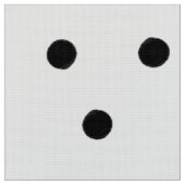 Schwarze Polka-Punkte Stoff (Nahaufnahme)