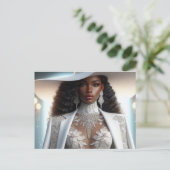 Schwarze Postkarten (Stehend Vorderseite)