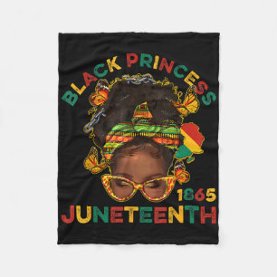 Schwarze Prinzen Juneteenth 1865 Geschichtsmonat M Fleecedecke