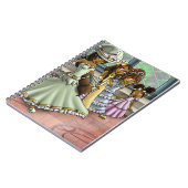 Schwarze Prinzessinnen Notizblock (Linke Seite)