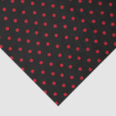 Schwarze Punkte Seidenpapier (Detail)