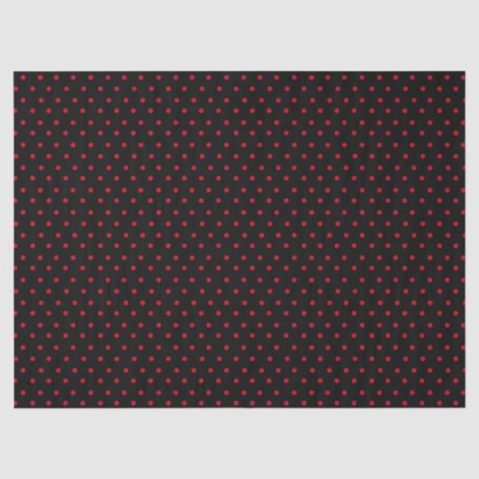 Schwarze Punkte Seidenpapier (Vorderseite)