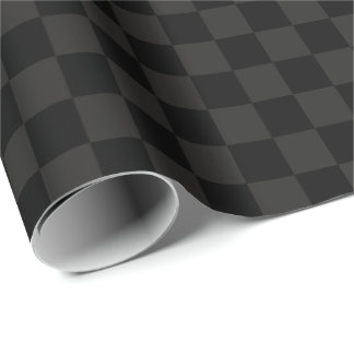 Schwarze Quadrate Geschenkpapier