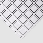 Schwarze Quadrate Seidenpapier (Ausschnitt)