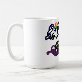 Schwarze Raben Party Kaffeetasse