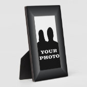 Schwarze Rahmen für Ihr Foto 5 x 7 Vertikal (Seite)