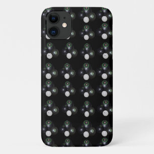 Schwarze Rasenbögen und Jacke, Muster, Case-Mate iPhone Hülle