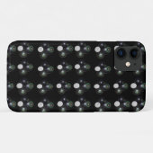 Schwarze Rasenbögen und Jacke, Muster, Case-Mate iPhone Hülle (Rückseite (Horizontal))