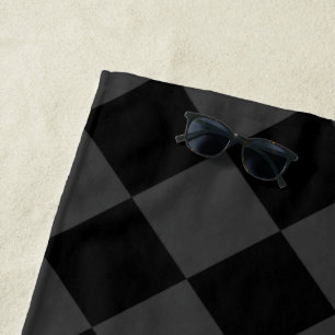 Schwarze & rauchige schwarze Diamanten – Elegant & Strandtuch
