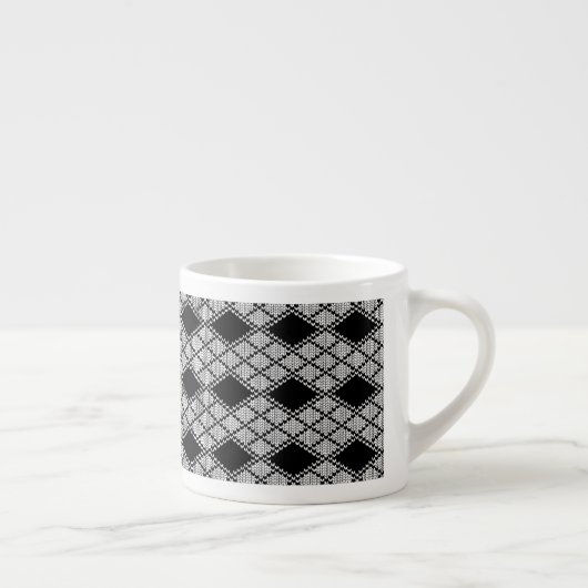 SCHWARZE RAUTE STRICK Espresso Cup Espressotasse (Rechts)