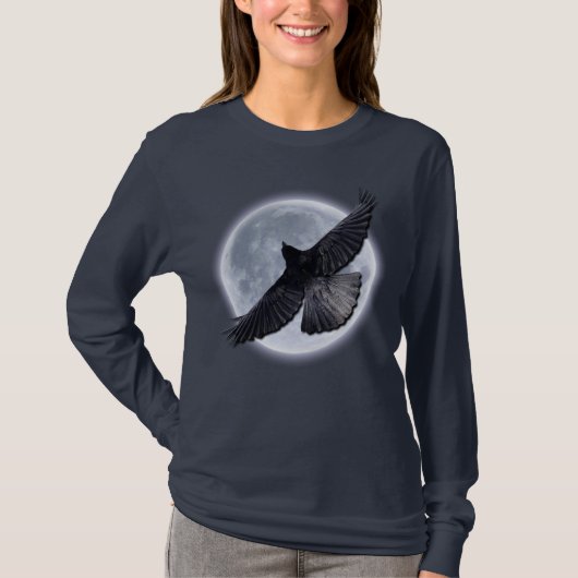 SCHWARZE RAVEN, DIE DAS Shirt DES MONDES EINBRINGE (Vorderseite)