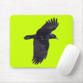 Schwarze Raven Gothic, Haida, Wildlife Mousepad (Mit Mouse)