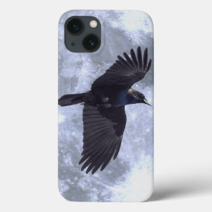 Schwarze Raven Gothic, keltisch, Wildtiere iPhone 13 Hülle