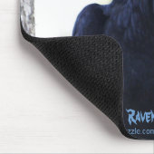 SCHWARZE RAVEN REDEN MOUSEPAD (Ecke)