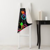 Schwarze Regenbogenbikes farbenfrohe Fahrräder Sherpadecke (Beispiel)