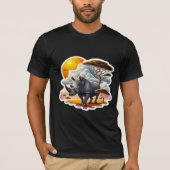 SCHWARZE RHINOCEROS 10 T-Shirt (Vorderseite)