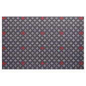 Schwarze Ritter Templar Masonic Silberrot Vintag Stoff (Fat Quarter (45,7 x 55,9 cm))