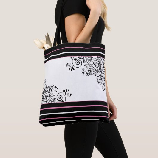 Schwarze Rollen Tasche (Von Nahem)