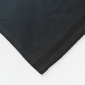 SCHWARZE ROOSTER FLEECEDECKE (Ecke)