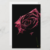 schwarze Rose (Vorne/Hinten)