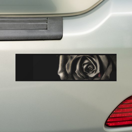 Schwarze Rose Autoaufkleber (Auf Auto)