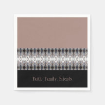 Schwarze Rose Blau Grau dekorativ