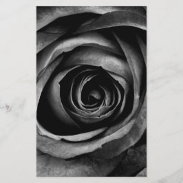 Schwarze Rose Blume Blumendekoration Vintag