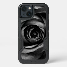 Schwarze Rose Blume Blumendekoration Vintag