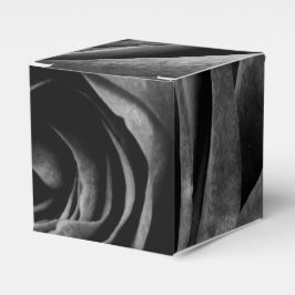 Schwarze Rose Blume Blumendekoration Vintag Geschenkschachtel