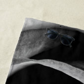 Schwarze Rose Blume Blumendekoration Vintag Strandtuch (Beispiel)