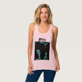 Schwarze Rose Bluse T - Shirt (Vorderseite Vollansicht)