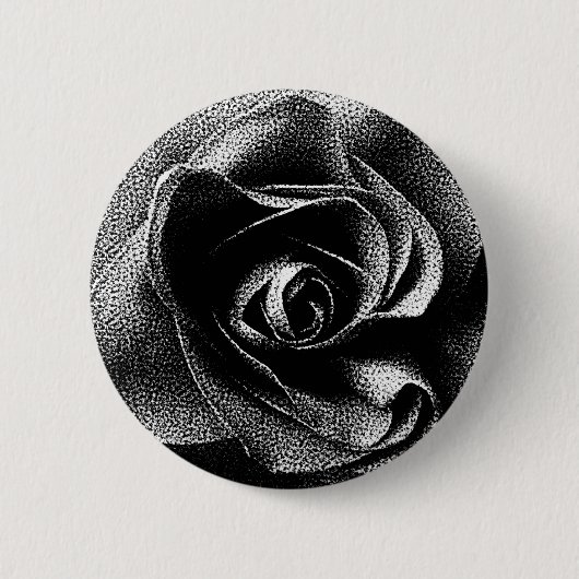 SCHWARZE ROSE BUTTON (Vorderseite)
