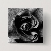 SCHWARZE ROSE BUTTON (Vorderseite)