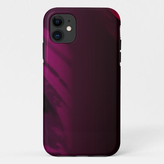 Schwarze Rose Case-Mate iPhone Hülle (Rückseite)