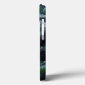 Schwarze Rose Case-Mate iPhone Hülle (Rückseite / Links)